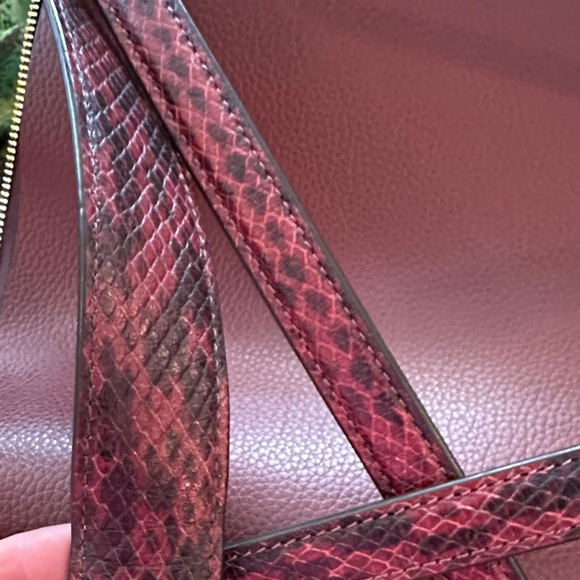 Coach Maroon Crossbody Bag - Picture 7 of 8